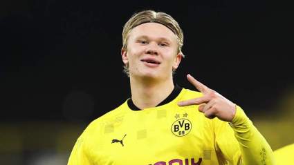 Haaland responde a los rumores que lo sitúan en el Barcelona