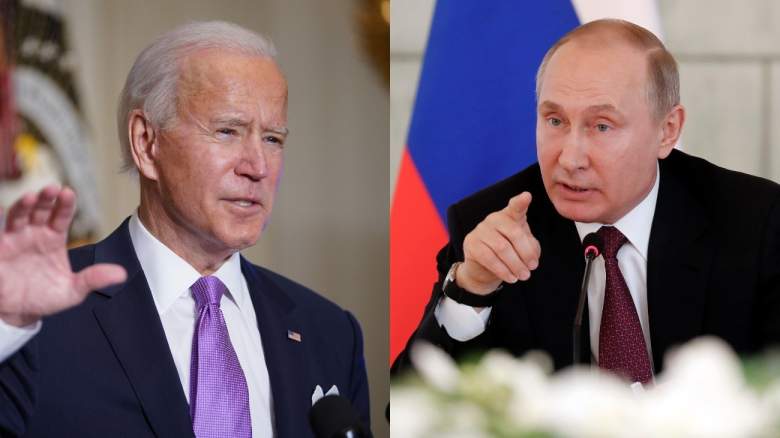 Joe Biden y Vladimir Putin