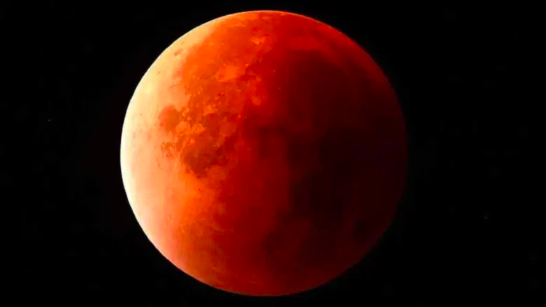 Esta noche habrá eclipse de Luna Roja