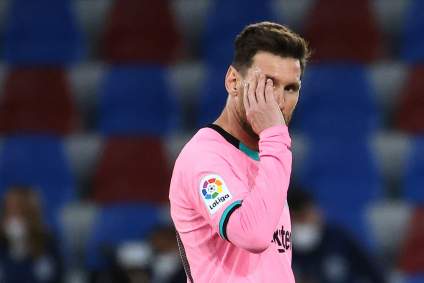 La furiosa reacción de Messi ante el costoso empate del Barcelona: [Video]