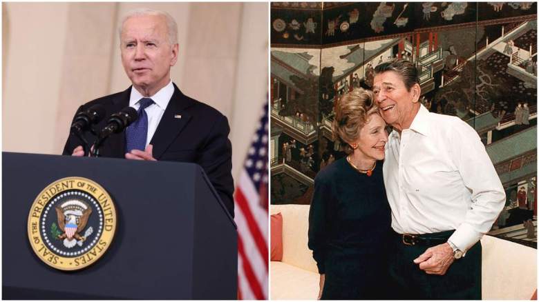 Joe Biden y Ronald Reagan coast guard chiste