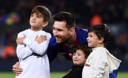 El emotivo video de Messi y sus niños con el que su esposa lo felicitó el Día del Padre