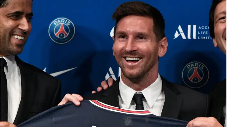 Lionel Messi en el PSG