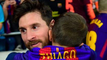 [VIDEO] La espectacular respuesta del hijo de Messi a unos fans que increpaban a su padre