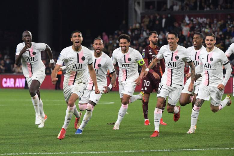 PSG vs Montpellier.