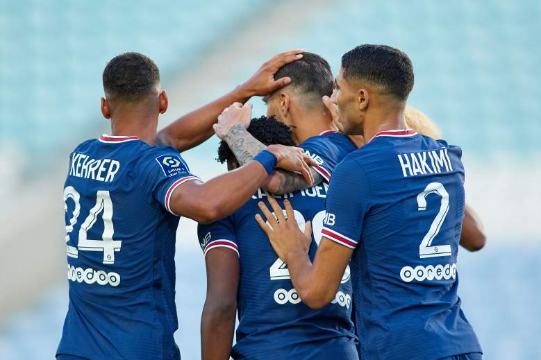 PSG vs Angers.