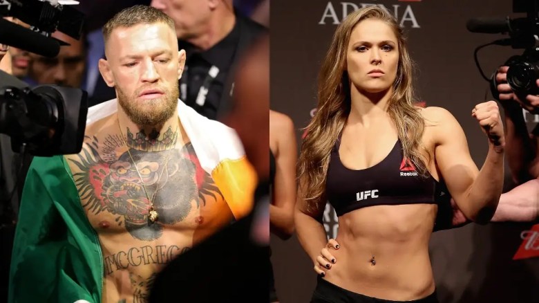 Conor McGregor y Ronda Rousey