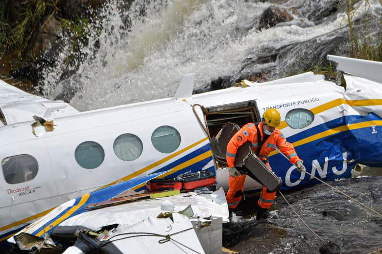 Fotos del accidente aéreo donde murió Marília Mendonça