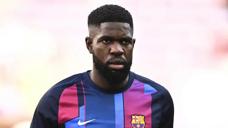 El defensa del Barcelona Samuel Umtiti.