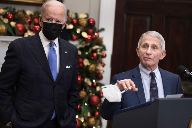 Joe Biden y Anthony Fauci