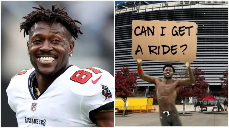 Los memes de Antonio Brown llegaron a Twitter.