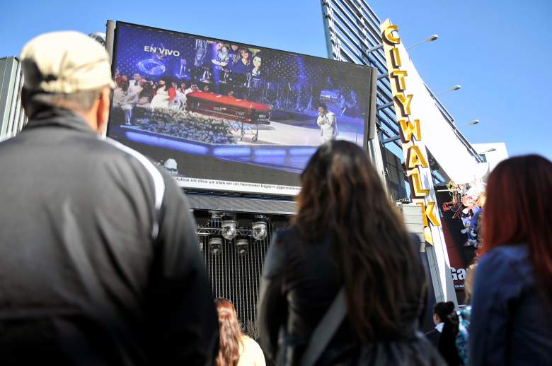 El funeral de Jenni Rivera en diciembre de 2012