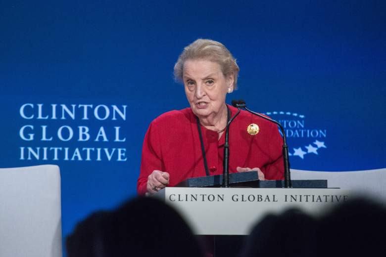 Murió Madeleine Albright