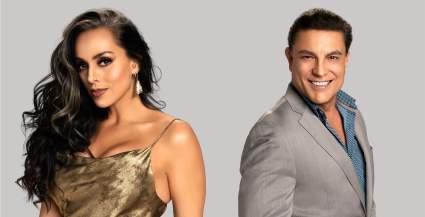 Ivonne Montero y Osvaldo Ríos protagonizan hermoso reencuentro