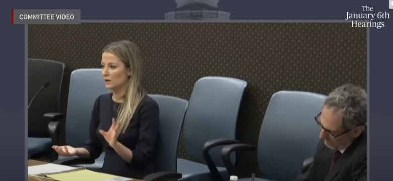 Sarah Matthews testificó originalmente ante el Comité del 6 de enero en febrero de 2022.