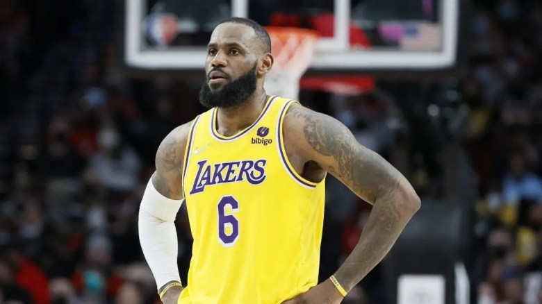 La superestrella de los Lakers LeBron James