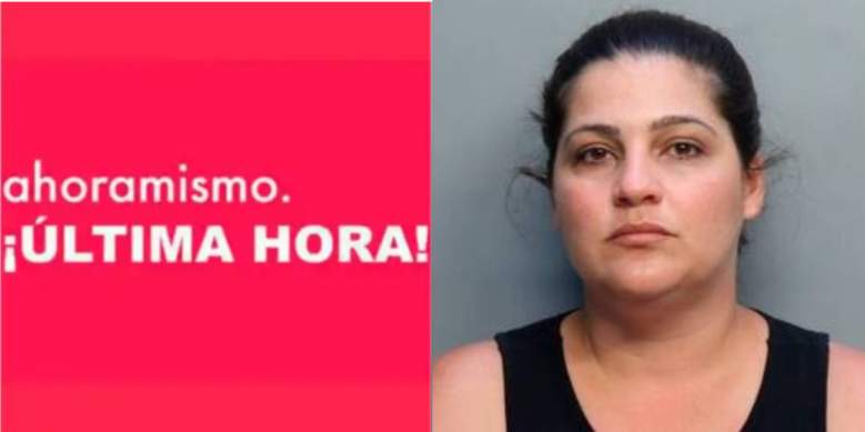 Yadira Ruiz, madre detenida en Miami por morder a su hijo en la mejilla.