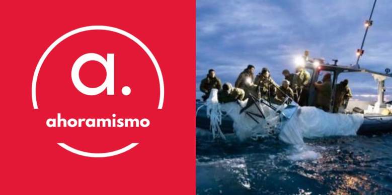 Armada de los Estados Unidos retiró del mar los restos del globo espía chino