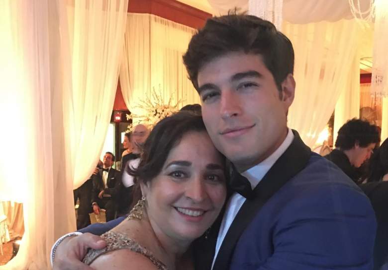 Danilo Carrera y su mamá Elsita