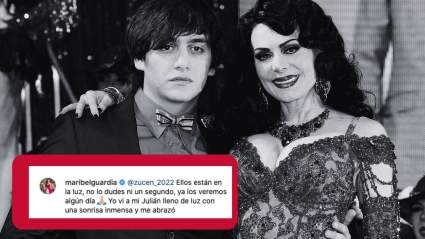 Julián Figueroa se le apareció a Maribel Guardia