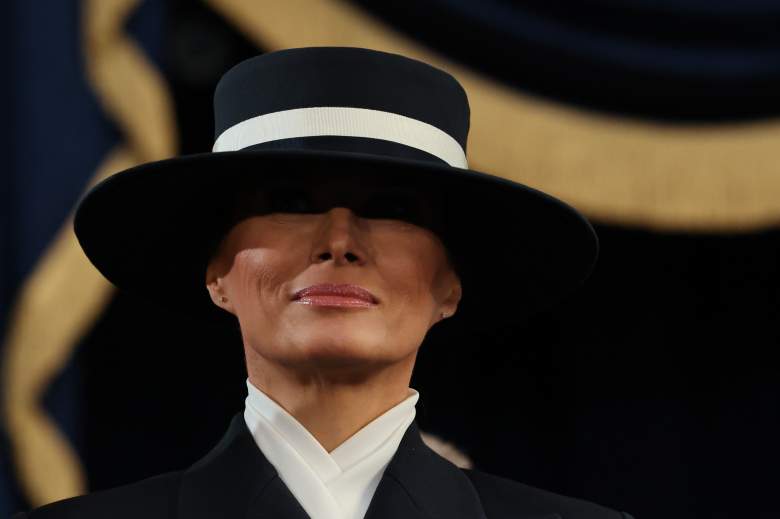 Melania Trump en la segunda toma de posesión de Donald Trump.