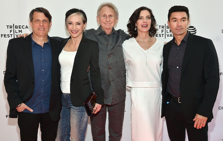 Adam Nimoy, Nana Visitor, Ren&eacute; Auberjonois, Terry Farrell and David Zappone attend the Tribeca Tune In: For the Love Of Spock event during the 2016 Tribeca Film Festival