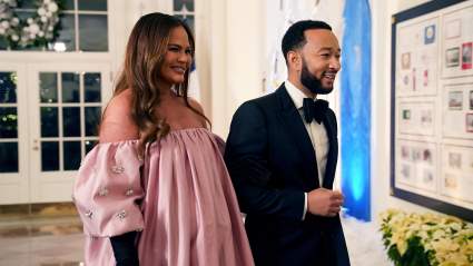 Chrissy Teigen quería robar de la cena del estado de la Casa Blanca