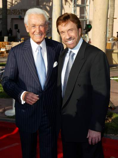 Bob Barker and Chuck Norris