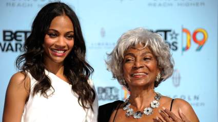 Nuevos proyectos de Zoe Saldana " Nichelle Nichols Tribute