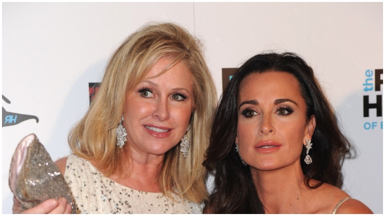 Kathy Hilton and Kyle Richards