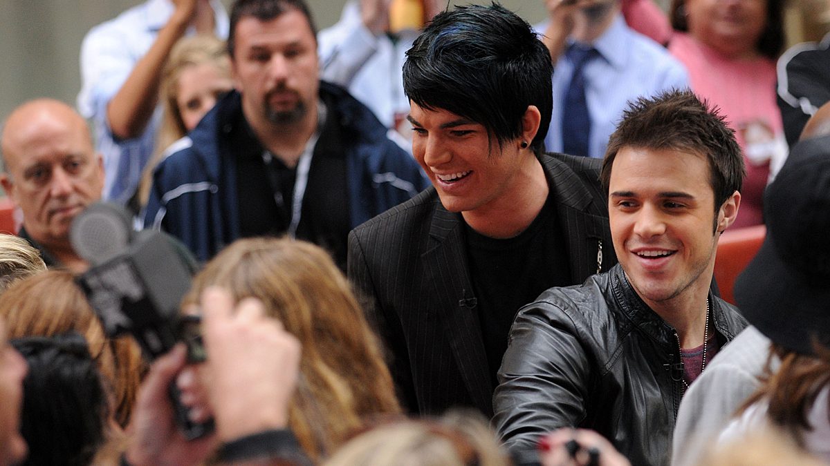 Adam Lambert and Kris Allen