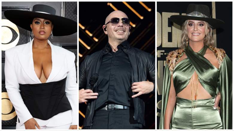 Jazmine Sullivan, Pitbull, Lainey Wilson