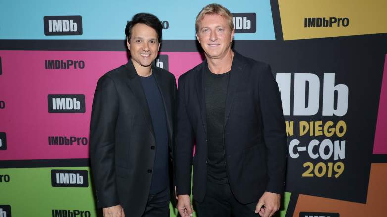 Ralph Macchio and William Zabka.