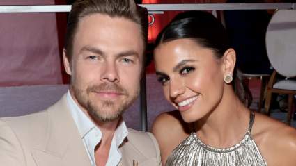 Derek Hough & Hayley Erbert salvó un pato de bebés