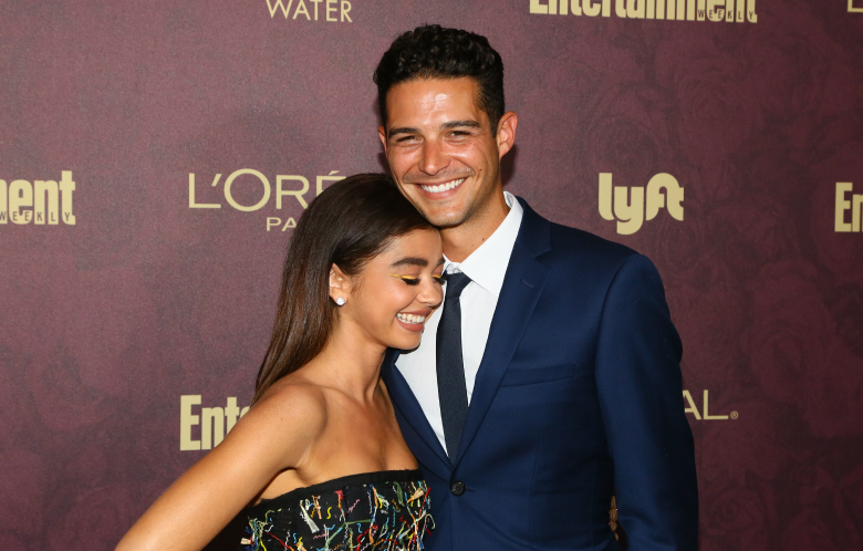 Wells Adams and Sarah Hyland