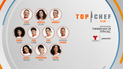 Conoce las 20 celebridades que van para Top Chef VIP 2025