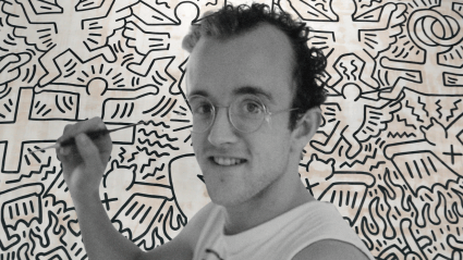Mural de Keith Haring, a la venta con loft en Tribeca