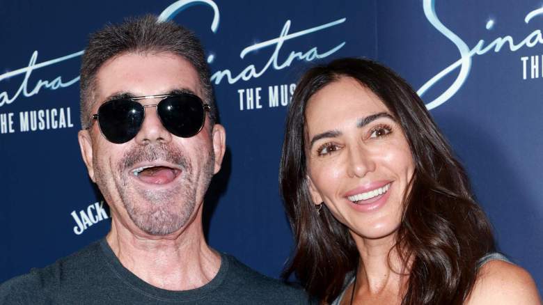 Simon Cowell y Lauren Silverman asisten a la noche de estreno de “Sinatra: The Musical” en el West End