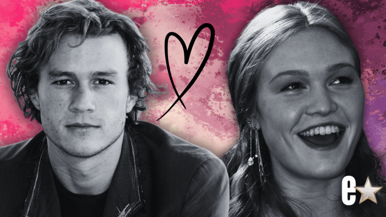 Relación entre Julia Stiles y Heath Ledger